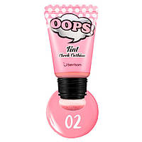 Тинт-румяна с кушоном Berrisom Oops Tint Cheek Cushion 02 Cream Peach 20 мл