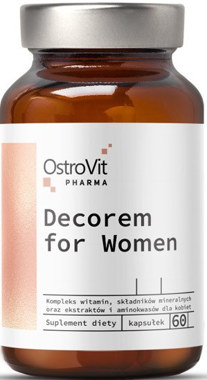 Вітамінно-мінеральний комплекс для жінок OstroVit — Decorem for Women (60 капсул)