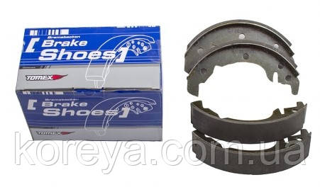 Колодки гальмівні задні (к-кт) Таврія, Славута. Tomex - TOM 2087, фото 1