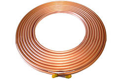 Труба мідна 9.52*0.70 мм, 3/8" (бухта 15 м)