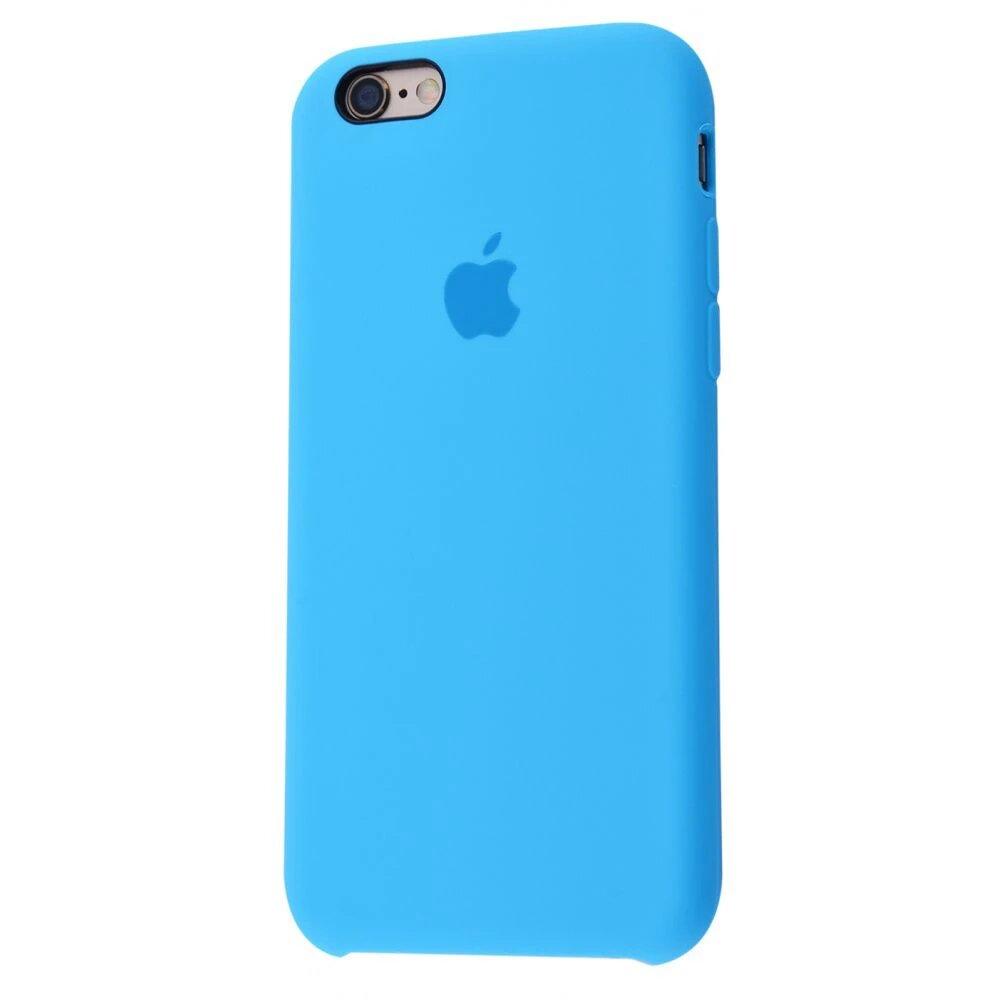 Чохол Silicone case для IPhone 5/5s (014) Blue синій