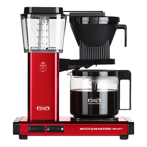 Фільтр кавоварка капельна кофеваркаMoccamaster KBG Select Red Metallic