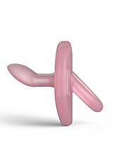 Пустушка силіконова анатомічна, 0-6 місяців, рожева