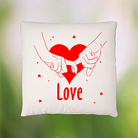 Подушка "На день влюблённых.Love"