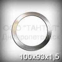 Кольцо алюминиевое 100х93х1,5 DIN 7603А уплотнительное (шайба)