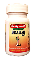 Брами ваті, (Брахмі ваті) для омолодження та покращення процесів у головному мозку, Brami Vati (80tab)