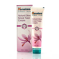Отбеливающий крем, Гималая, Natural Glow Kesar Face Cream, Himalaya 50 гр