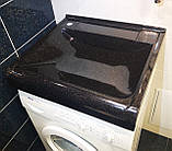 Раковина умивальник 002 на пральну машину 60х55 чорний, фото 10