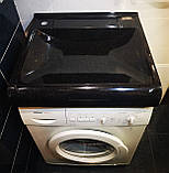 Раковина умивальник 002 на пральну машину 60х55 чорний, фото 8