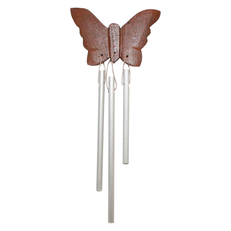 Магніт фен шуй музика вітру Метелик, h-16 см, фото 1