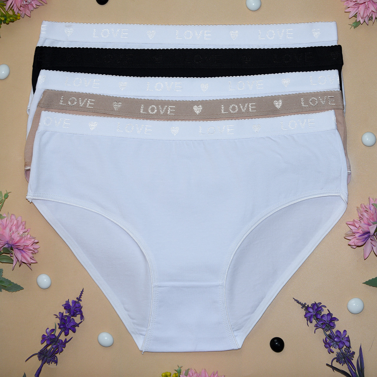 Труси жіночі сліпи Nicoletta Туреччина батал 3XL | 5 шт.