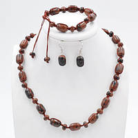 Комплект Шамбала Обсидіан Махагон