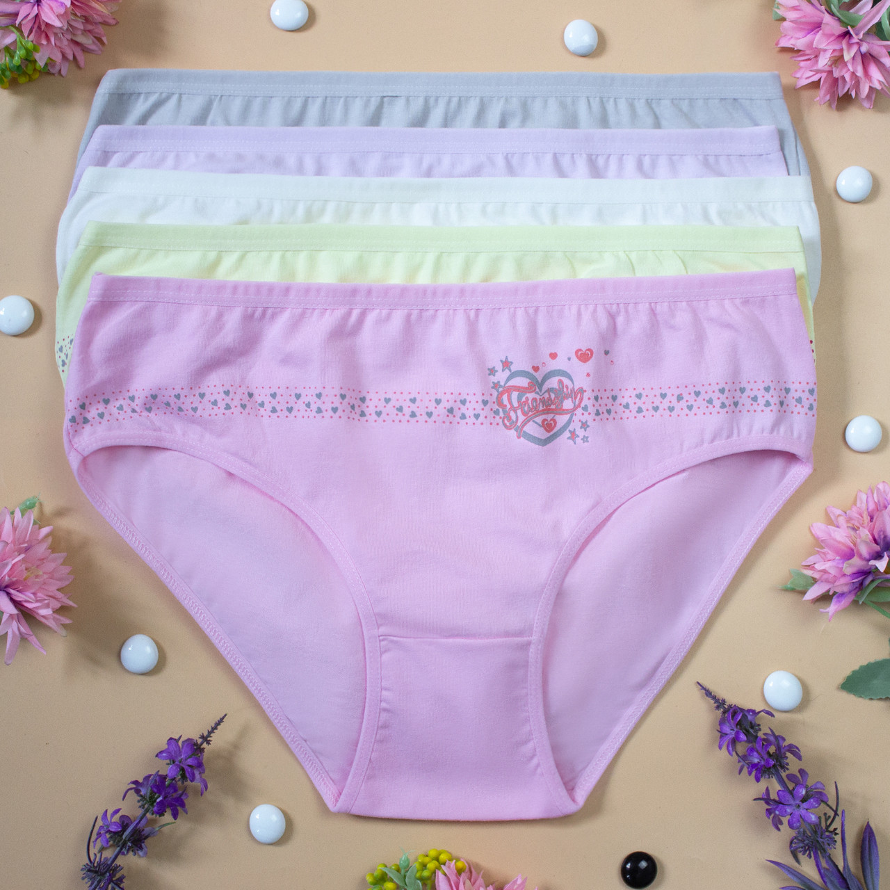 Труси жіночі сліпи Nicoletta Туреччина батал 3XL | 5 шт.