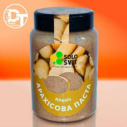 Арахісова паста "SoloSvit" КРАНЧ, 400 г без цукру