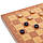 Набір шахи, шашки, нарди 3 в 1 дерев'яні W7721 (дошка 24х24см), фото 6
