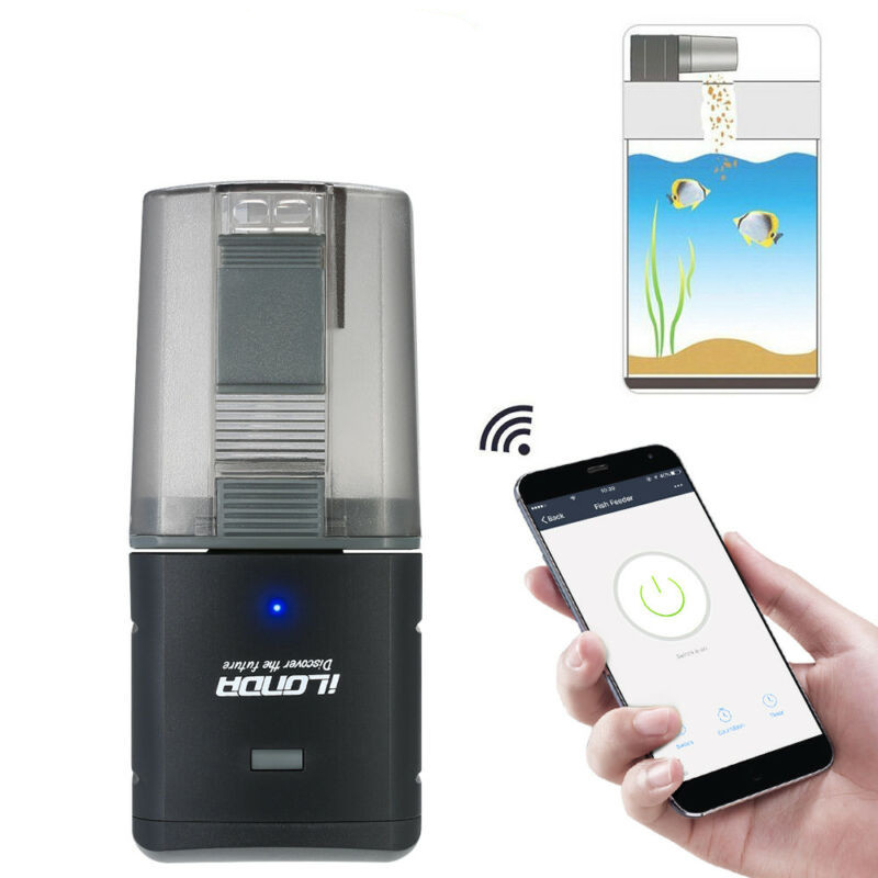 Годівниця для риб WiFi автоматична KKMOON Ilonda Feeder-88 таймери + ручне управління. Новинка!