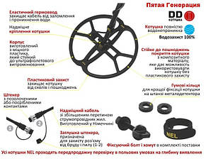 Котушка NEL Tornado для Minelab X-Terra 7,5 + 18,75 кГц двочастотна, фото 2