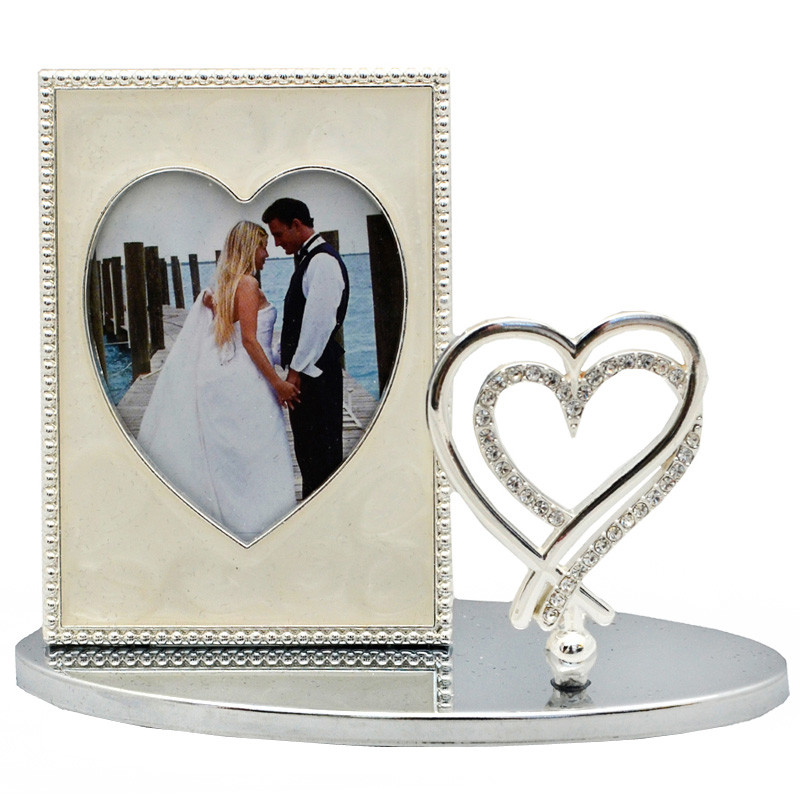 Фоторамка на підставці Для закоханих h-9 см, фото 1