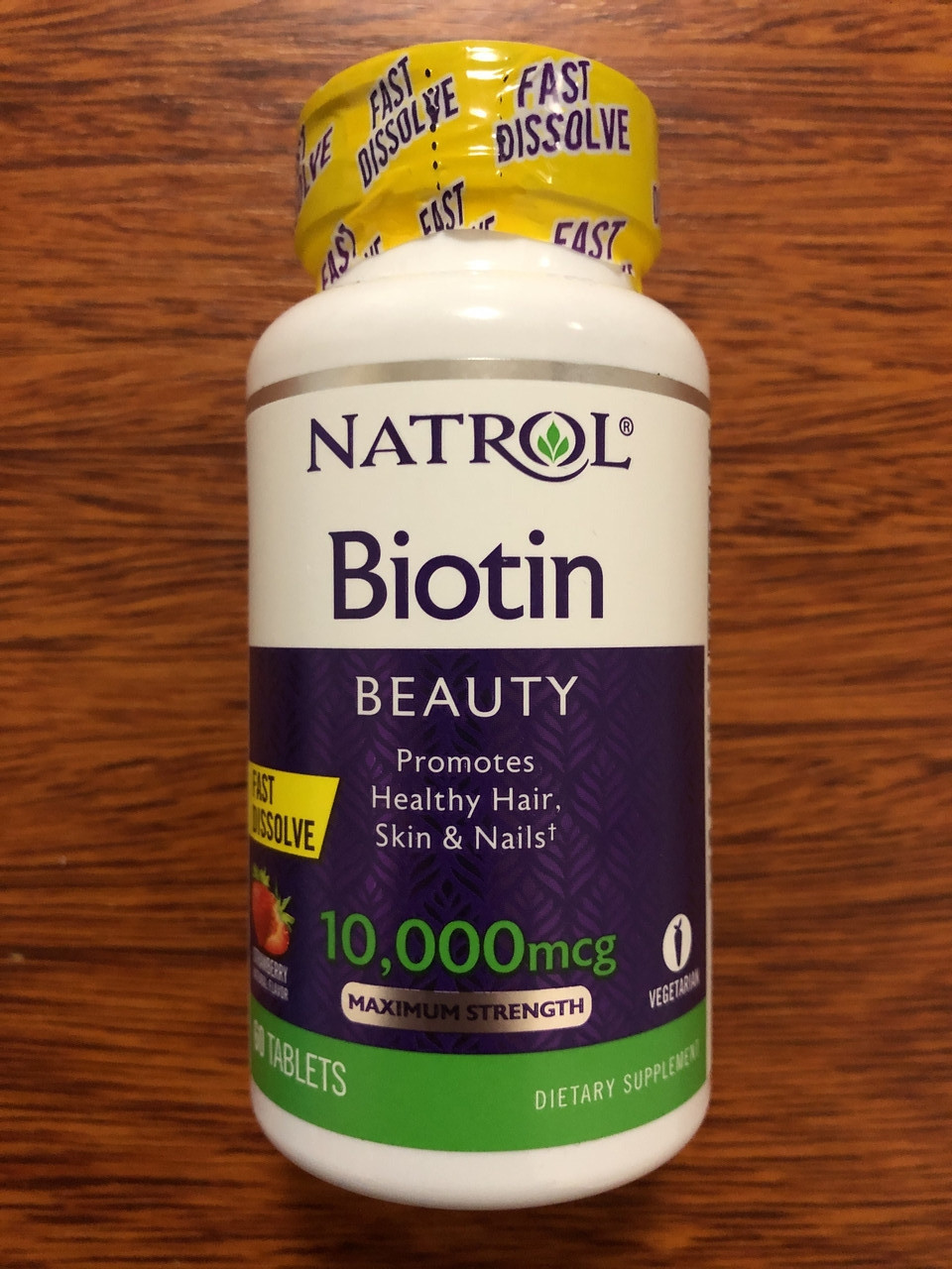 Биотин Natrol Biotin, 10000 mcg 100 tab