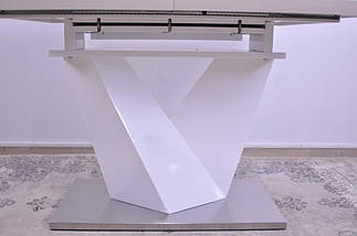 Стіл обідній Alaras III Signal 160(220)X90 Білий, фото 2