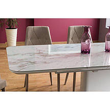 Стол Обеденный CARTIER CERAMIC Signal 160(210)x90 Белый с Эффектом Мрамора, фото 2