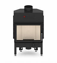 Камінні топки повітряні Hitze Камін з топкою для обігріву будинку ALBERO AL9S.H Вбудована камінна топка, фото 2
