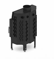 Камінні топки повітряні Hitze Камін з топкою для обігріву будинку ALBERO AL9S.H Вбудована камінна топка, фото 3