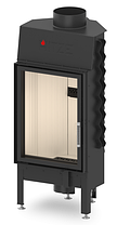 Камінні топки повітряні Hitze Камін з топкою для обігріву будинку AL11S.V-D Вбудована камінна топка, фото 3