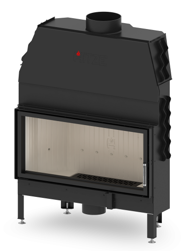 Камінні топки повітряні Hitze Камін з топкою для обігріву будинку AL19S.H-DI Вбудована камінна топка