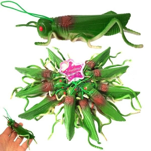 Игрушка Детская Резиновая Кузнечик 10 Шт — Купить Недорого на Bigl.ua ...