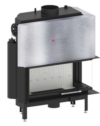 Камінна топка HITZE ALBERO AQUASYSTEM ALAQS90x41.RG-D, фото 1