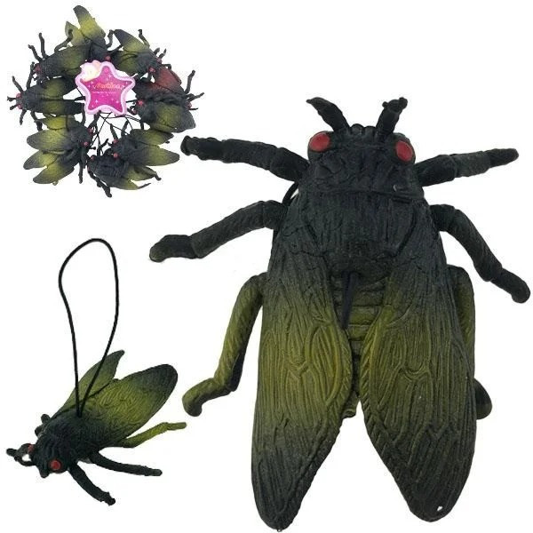 Маленькая резиновая игрушка Дракончик набор 10 шт, фото 1