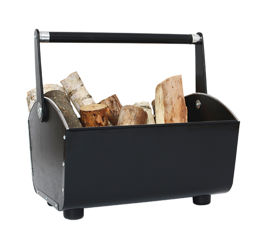 Купить Корзина для дров HITZE черная, цена 3038 ₴ — Prom.ua (ID#1347590166)