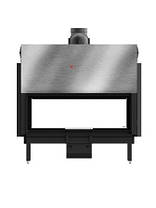 Камінні топки повітряні Hitze Камін з топкою для обігріву будинку ARD120X43.DGS Вбудована камінна топка, фото 5