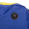 Спортивна сумка-бочонок УКРАЇНА GA-5632 50х26х23см для спортзалу синя, фото 5