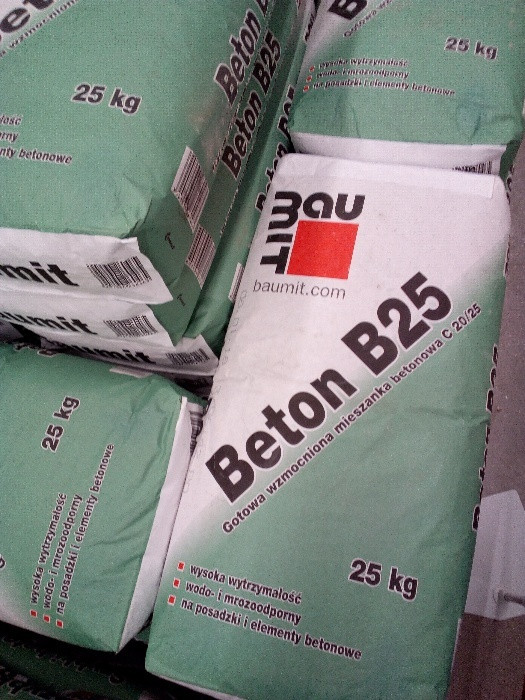 Стяжка (бетонная смесь) Baumit Beton B25 от 50 до 150мм 25кг - фото 1 - id-p1347594344