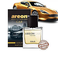 Ароматизатор Areon (Освежитель воздуха в машину) "Car Perfume" - спрей в стекле 50мл_Gold
