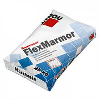Клей для плитки белый высокоэластичный Baumit FlexMarmor класс С2ТЕ S1 25кг