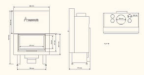 КАМІННА ТОПКА Acamitti FLAT 96 / 2019, фото 3