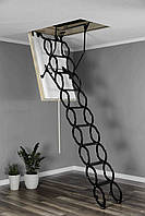Чердачная лестница супертеплая Flex Polar 120x70 h290см металлическая Oman