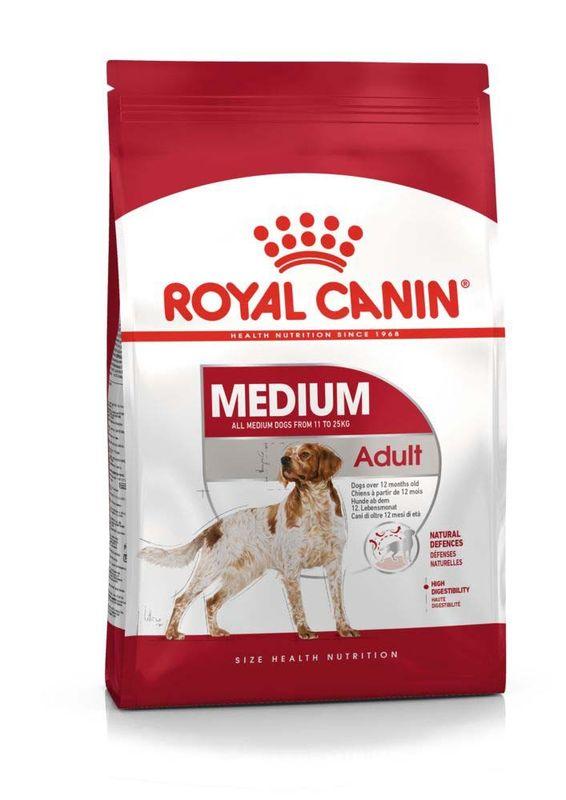 Royal Canin (Роял Канин) Medium Adult - Корм збалансований для дорослих собак середніх порід (4 кг).
