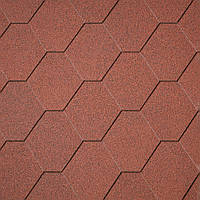 Битумная черепица IKO / Айко Superglass Hex 10 Tile Red