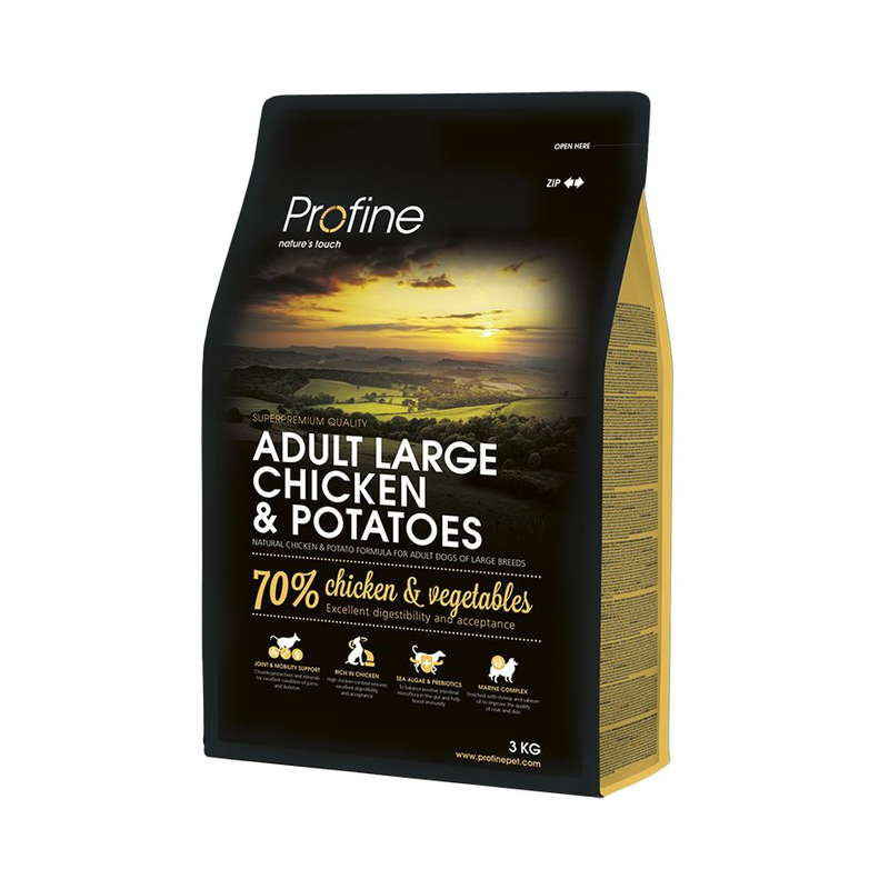 Profine (Профайн) Сухий корм для собак великих порід з куркою та картоплею (3 кг)