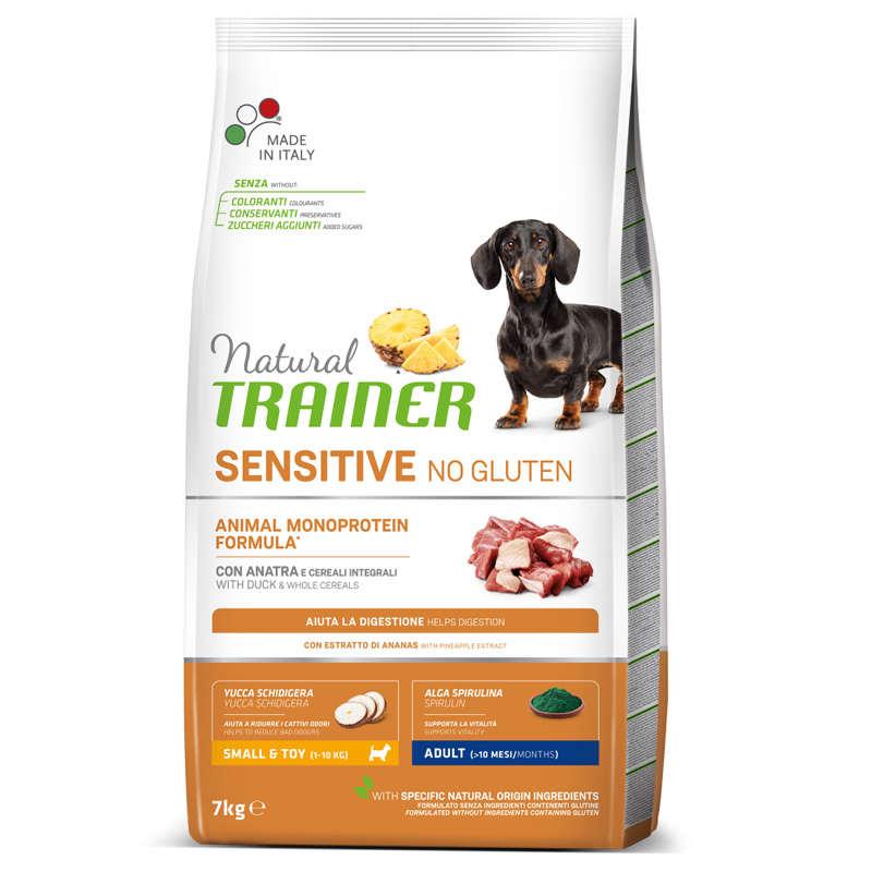 Natural Trainer (Натурал Тренер) Сухий корм з качкою для собак малих порід з чутливим травленням (7 кг)