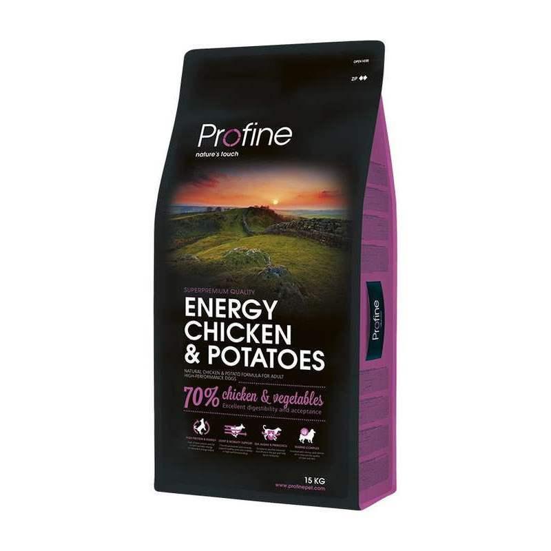 Profine (Профайн) Сухий корм для собак з підвищеною активністю з куркою та картоплею (15 кг)