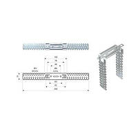 Подвес прямой универсальный 60х125мм 0,8мм