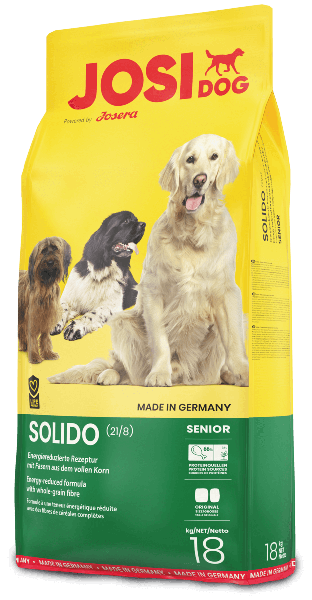 Сухий корм Солідо для літніх та малоактивних собак JosiDog (ЙозіДог) by Josera Solido 18 кг