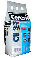 Смесь для заполнения швов Ceresit CE-33 PLUS 111 Серебристо-серый 2кг