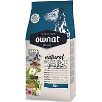 Сухой корм для собак Ownat (Овнат) Dog Classic Fish с рыбой 20 кг