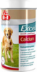 8in1 (8в1) Кальцієва добавка для собак, яка сприяє зміцненню зубів і кісток (155 табл.)